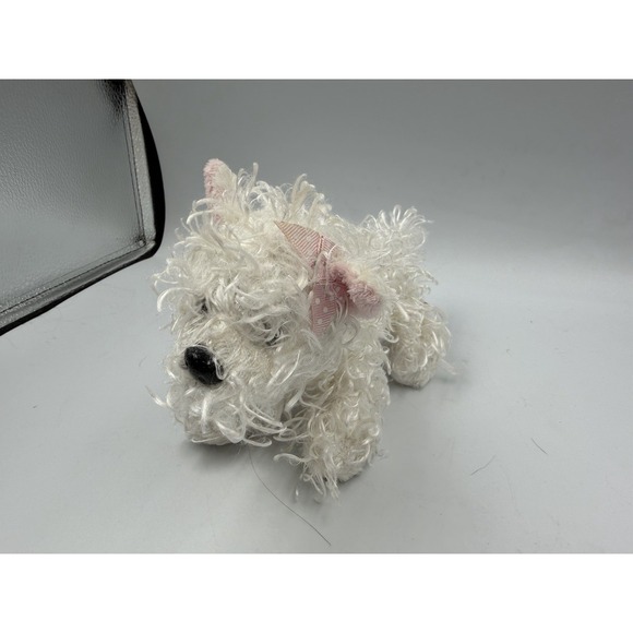 GANZ Other - Webkinz Ganz 8" White Terrier Dog HM106 Plush Stuffed - NO CODE